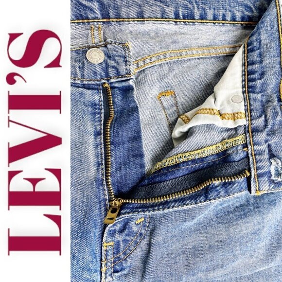 LEVI’S 550 Relaxed Fit Blank Tab Jeans, 32 x 30 - Picture 8 of 12